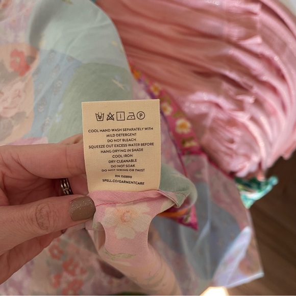 Spell Freda Shirred Midi Dress - Picture 12 of 12